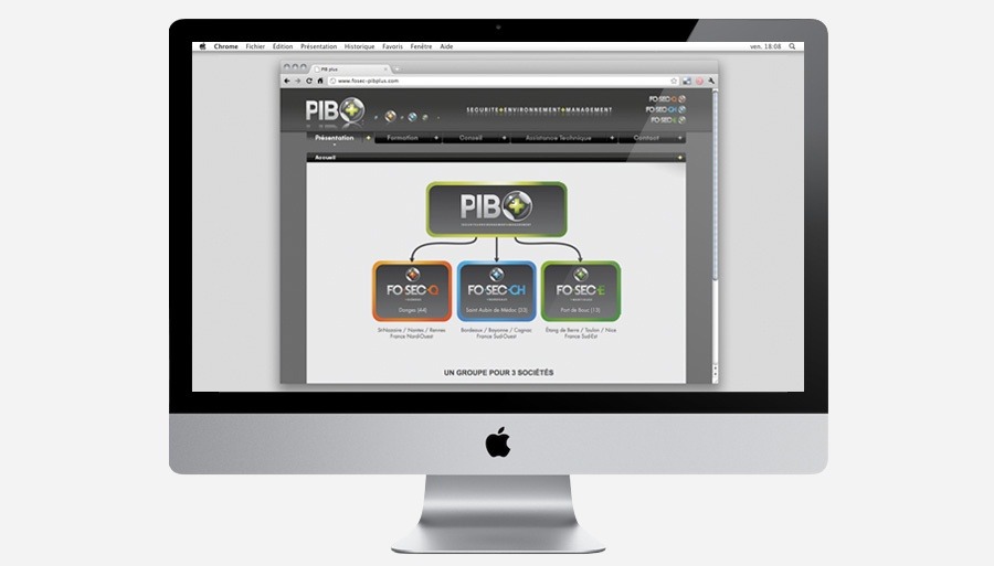 Pib Plus - Website - Webdesign & Programmation